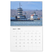 Tugs with Lighthouses 2024 Calendar Kalender (Mär 2026)