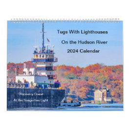 Tugs with Lighthouses 2024 Calendar Kalender