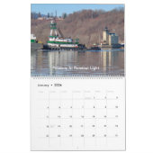 Tugs with Lighthouses 2024 Calendar Kalender (Jan 2026)
