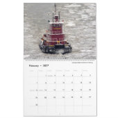 Tugspotting 2023 - Über den Hudson-Kalender laufen Kalender (Feb 2027)