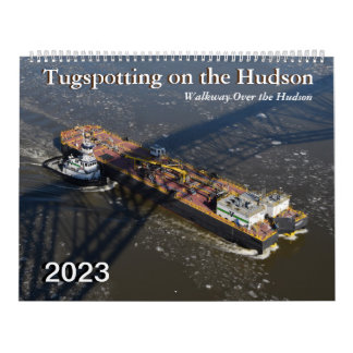 Tugspotting 2023 - Über den Hudson-Kalender laufen Kalender