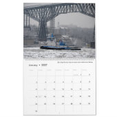 Tugspotting 2025 - Über den Hudson-Kalender laufen Kalender (Jan 2027)