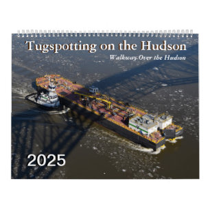 Tugspotting 2025 - Über den Hudson-Kalender laufen Kalender