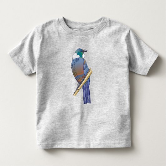 Tui New Zealand Bird Kleinkind T-shirt (Vorderseite)