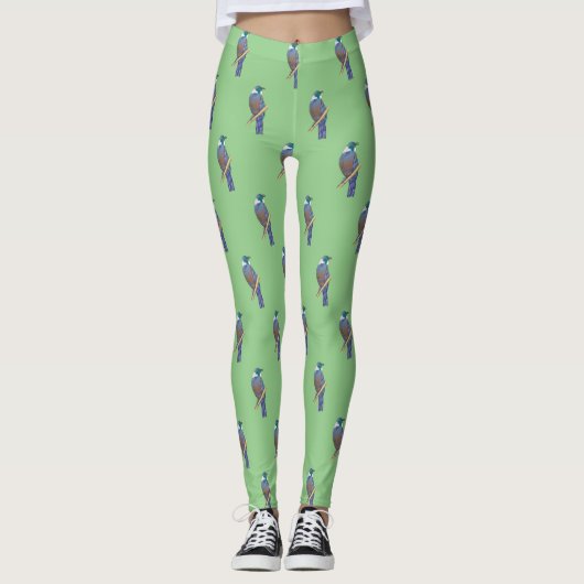 Tui New Zealand Bird Leggings (Vorderseite)