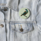 Tui New Zealands Bird Button (Beispiel)