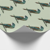 Tui New Zealands Bird Geschenkpapier (Ecke)