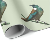 Tui New Zealands Bird Geschenkpapier (Rolleneckpunkt)