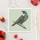 Tui New Zealands Bird Serviette (Beispiel)