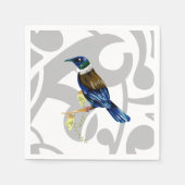 Tui NZ Bird Serviette (Vorderseite)