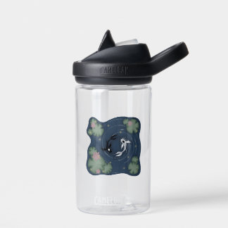 Tui und La, Push and Pull, Ocean and Moon Trinkflasche