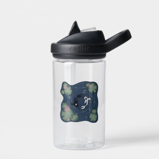 Tui und La, Push and Pull, Ocean and Moon Trinkflasche (Links)
