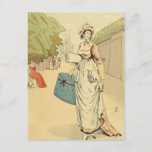 Tuileries 1802 postkarte