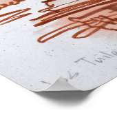 Tuileries Garden by Louvre | Paris, Frankreich Poster (Ecke)