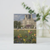 Tuileries Garden, Louvre, Paris, Frankreich Postkarte (Stehend Vorderseite)