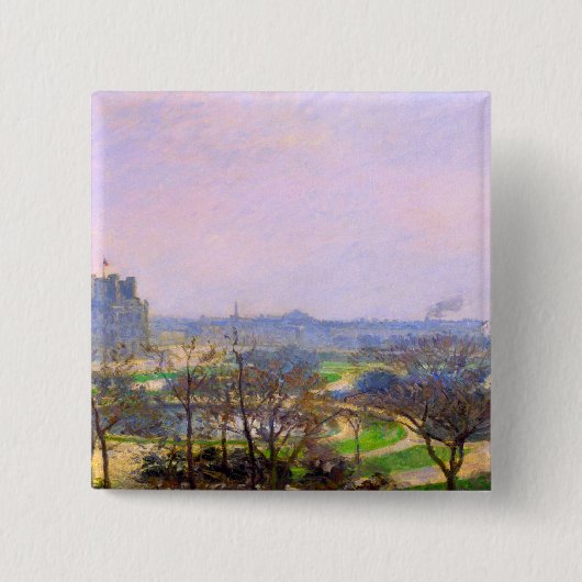 Tuileries Gärten in Paris-Kunst durch Camille Button (Vorderseite)
