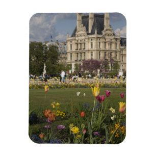 Tuileries-Garten, Louvre, Paris, Frankreich Magnet