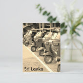 Tuk Sri lanka Postkarte (Stehend Vorderseite)