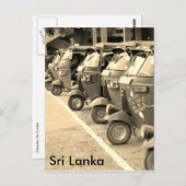 Tuk Sri lanka Postkarte (Vorne/Hinten)