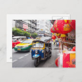 Tuk Tuk, Bangkok Postkarte (Vorne/Hinten)