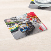 Tuk Tuk, Bangkok Rechteckiger Pappuntersetzer (angewinkelt)