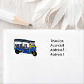 Tuk Tuk Cartoon Illustration (Insitu)