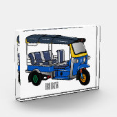 Tuk Tuk Cartoon Illustration Fotoblock (Links)