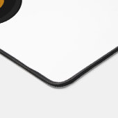 Tuk Tuk Cartoon Illustration Schreibtischunterlage (Ecke)