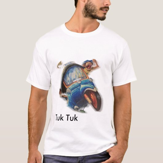 Tuk Tuk Fahrt T-Shirt (Vorderseite)