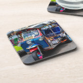 Tuk Tuk Getränkeuntersetzer (Linke Seite)