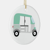 Tuk Tuk Keramik Ornament (Rechts)