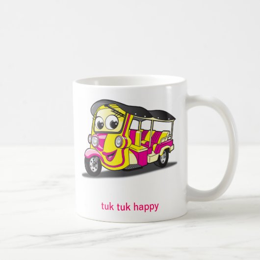 tuk tuk Mädchen Kaffeetasse (Rechts)