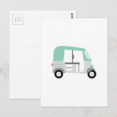 Tuk Tuk Postkarte (Vorne/Hinten)