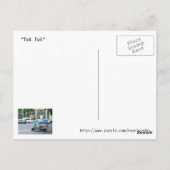 Tuk Tuk Postkarte (Rückseite)