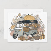 Tuk-tuk-Postkarte Postkarte (Vorne/Hinten)