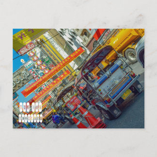 Tuk Tuk Ride in Bangkok Postkarte