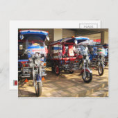 Tuk Tuk Showroom ... Udon Thani, Isaan Postkarte (Vorne/Hinten)