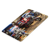 Tuk Tuk Showroom ... Udon Thani, Isaan, Thailand Magnet (Linke Seite)