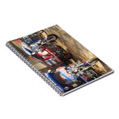 Tuk Tuk Showroom ... Udon Thani, Isaan, Thailand Notizblock (Rechte Seite)