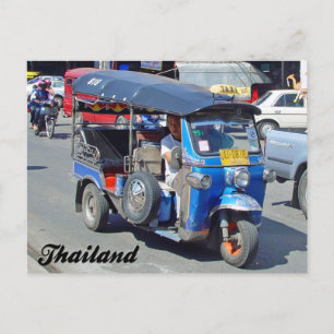 Tuk Tuk Thailand Post Card Postkarte