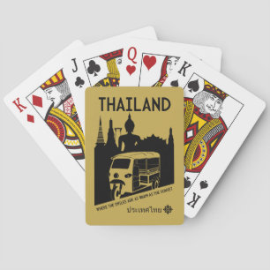 Tuk Tuk Thailand Spielkarten