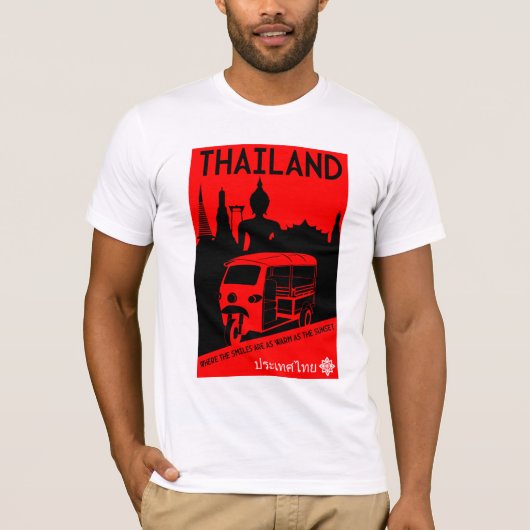 Tuk Tuk Thailand T-Shirt (Vorderseite)