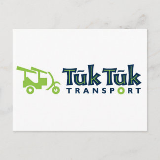Tuk Tuk Transport Postkarte
