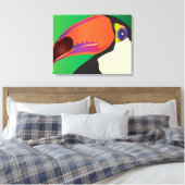 Tukan auf Leinwand (Insitu (Schlafzimmer))