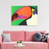 Tukan auf Leinwand (Insitu (Wohnzimmer))