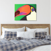 Tukan auf Leinwand (Insitu (Schlafzimmer))