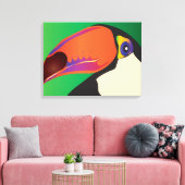 Tukan auf Leinwand (Insitu (Wohnzimmer))