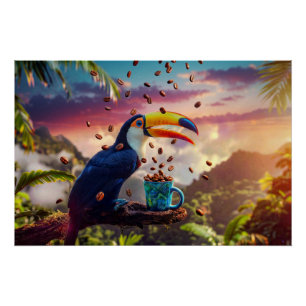 TUKAN DES REGENWALDES POSTER