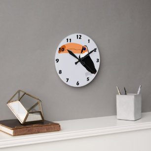 Tukan-Design Runde Wanduhr