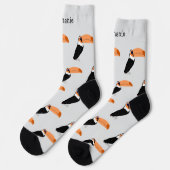 Tukan-Design Socken (Linkes Detail)